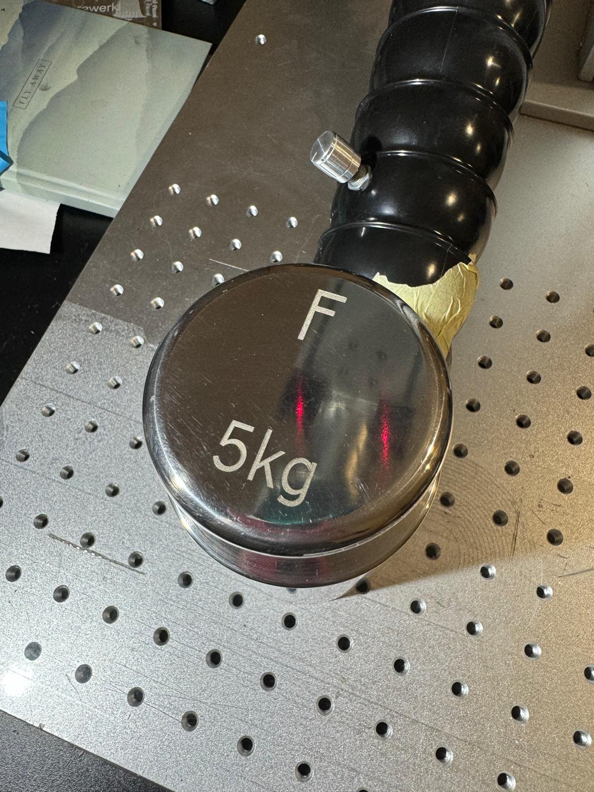 Odważnik z grawerem